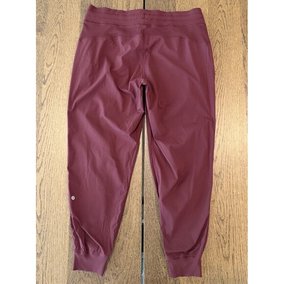 Lululemon Dance Studio Mid Rise Jogger Women’s Sz 14 Mulled Wine Drawstring - Picture 4 of 12
